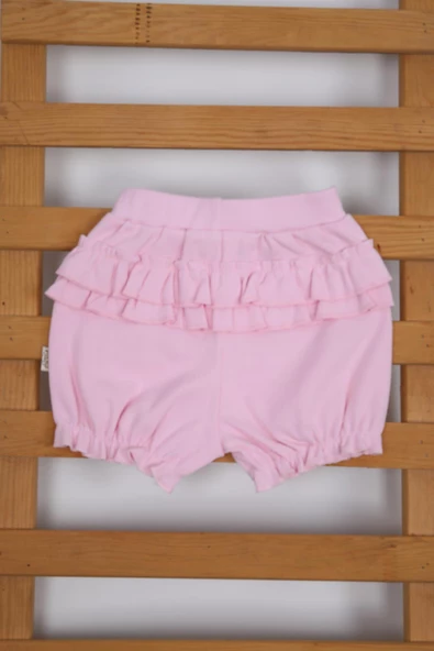 Bayramlık Kaşkorse Dantelli Tül Fiyonk Kız Bebek Yandan Çıtçıtlı İkili Takım 3485 - 8