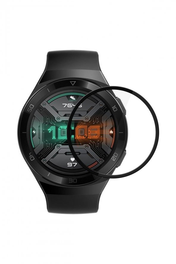 Huawei Watch GT Fit 2 Uyumlu Ekran Koruyucu Nano Esnek Polymer Kırılmaz Koruma