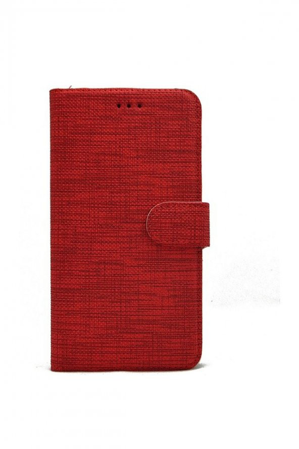 Xiaomi Redmi 10A Kılıf Kumaş Kredi Kartı Para Bölmeli Standlı Exclusive Spor Cüzdan