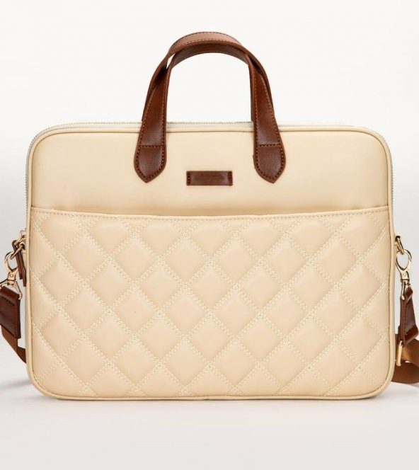 Kadın Evrak Çantası Notebook Bölmeli 8683255012299 - 4