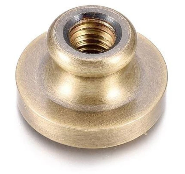 Boş Mum Mühür Bronz Damga Kafası Yuvarlak 30mm Bronz - Resim 4