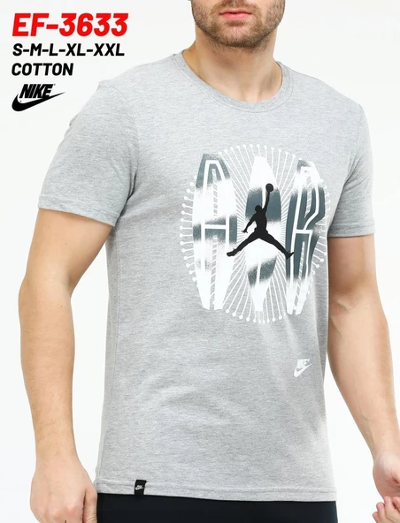 Nike Erkek Pamuk Cotton T-Shirt EF-3633