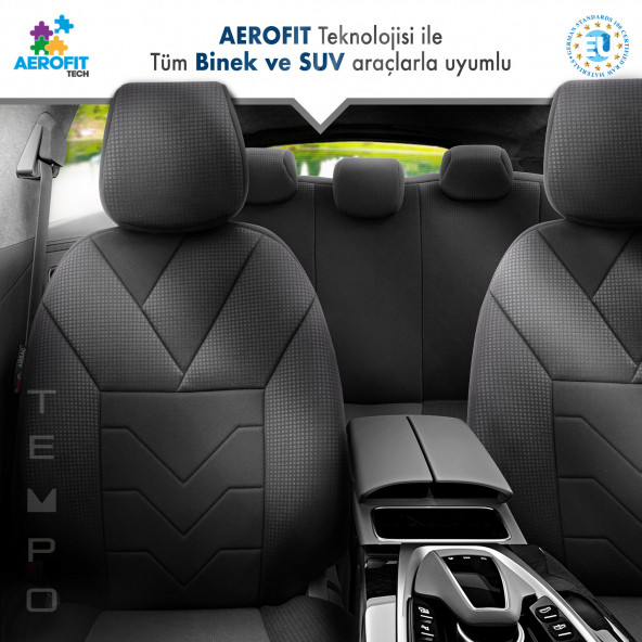 Otom Tempo Design Micro Qube Oto Koltuk Kılıfı - 2