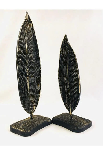 Siyah Kaideli Defne Yaprak 2li Biblo - 2