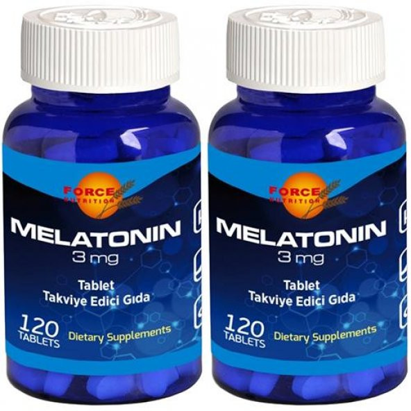 Force Nutrition Melatonin 3 Mg 2x120 Tablet