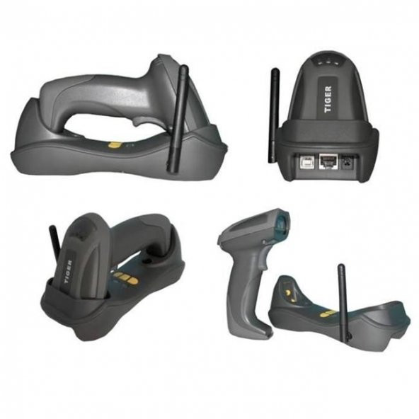 TIGER CS26 LASER KABLOSUZ BARKOD OKUYUCU (RF) USB