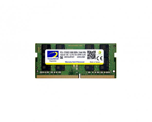 DDR4 8GB 2666MHz Notebook Ram MDD48GB2666N