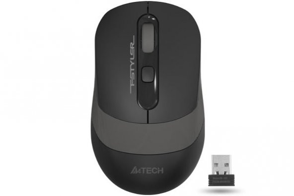 A4-TECH FG10S-GREY GRİ Nano Silent/Sessiz Wireless/Kablosuz Optik Mouse