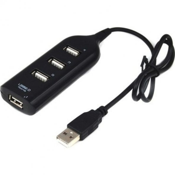 QPORT - (QUC-201) USB2.0 4 PORT COKLAYICI