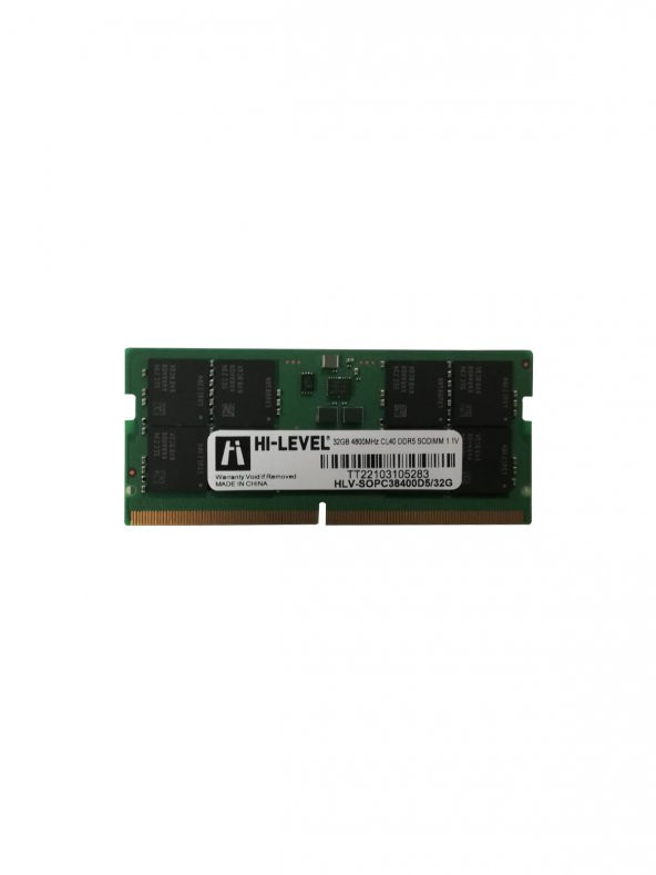 32 GB DDR5 4800MHz  CL40 SODIMM (HLV-SOPC38400D5/32G)