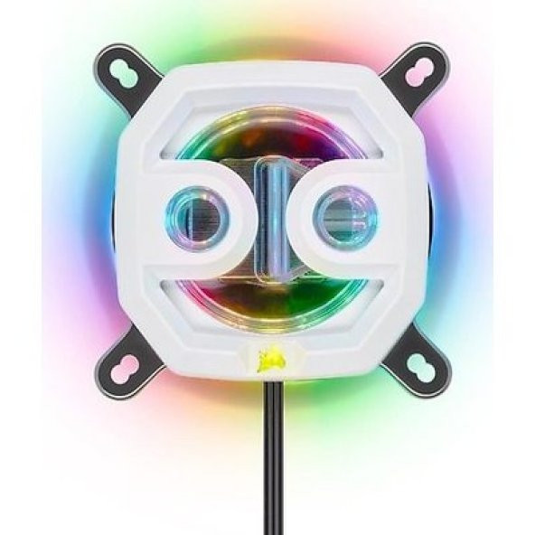 CX-9010007-WW CPU WATERBLOCK XC7 RGB (1200/AM4) — White
