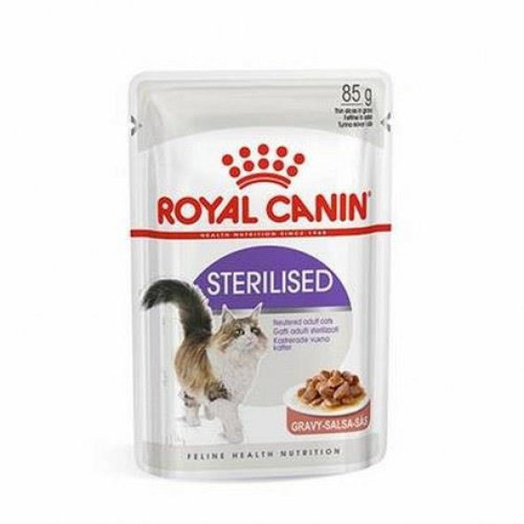 Royal Canin Gravy Kısırlaştırılmış Kedi Konservesi 12x85 Gr