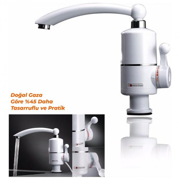 Hot Water Elektrikli Ani Su Isıtıcı Musluk