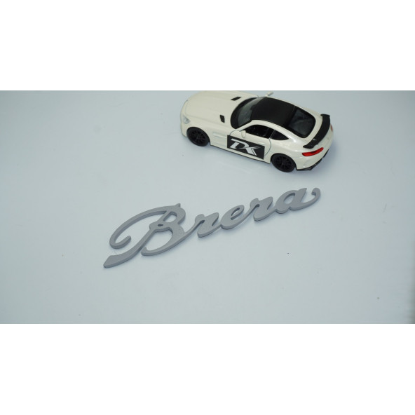 DK Tuning Alfa Romeo Brera Gri ABS 3M 3D Bagaj Yazı Logo Arma - 2
