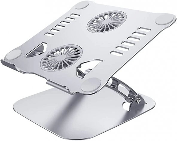 Katlanabilir 3 Kademe Fan Ayarlı Tablet MacBook Notebook Sehpası LT01 - 2