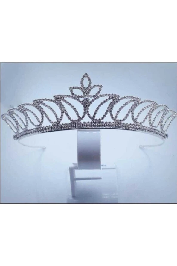 4,5 CM YÜKSEKLİKTE ZARİF GELİN TAÇ - 2