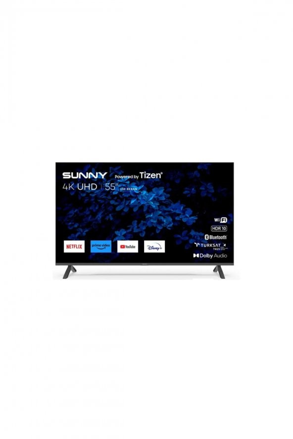 Sunny SN55FMN501 Frameless 4K Ultra HD 55" 140 Ekran Uydu Alıcılı Smart LED TV