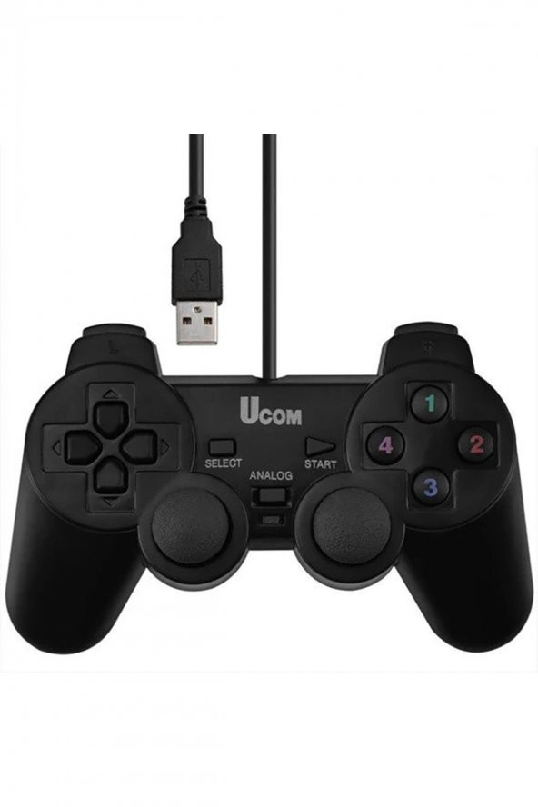 Ucom Dualshock Titreşimli Analog Usb Pc Oyun Kolu