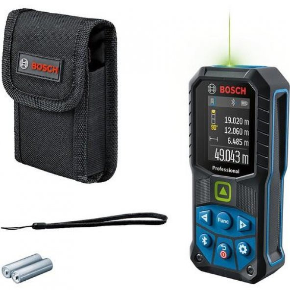 Bosch GLM 50-27C G Li-ion Yeşil Lazerli Uzunluk Ölçer 0.601.072.U01