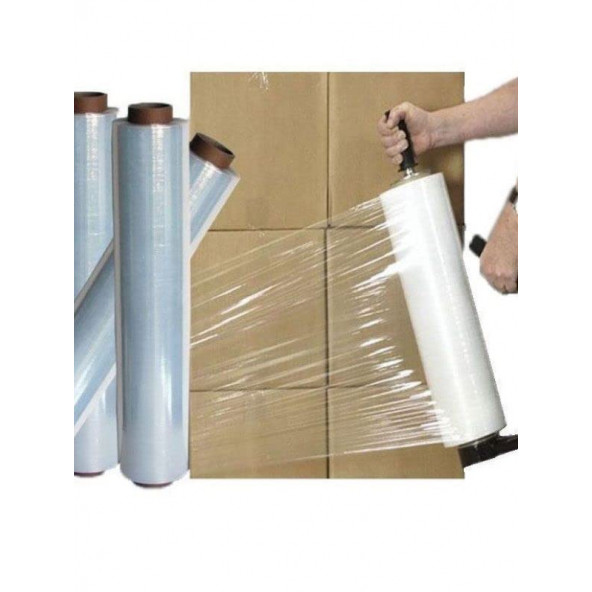 Palet Streç Sanayi Tipi 17 Mikron 2700 Gr 300m