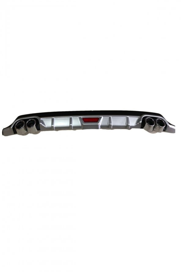 Toyota Corolla Difüzör Arka Tampon Eki Gri 4çıkış 2016 - Resim 2