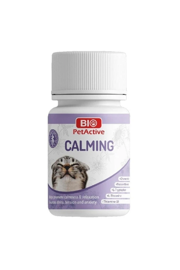 Bio Pet Active Calming Kedi Sakinleştici Premiks 60 Tablet