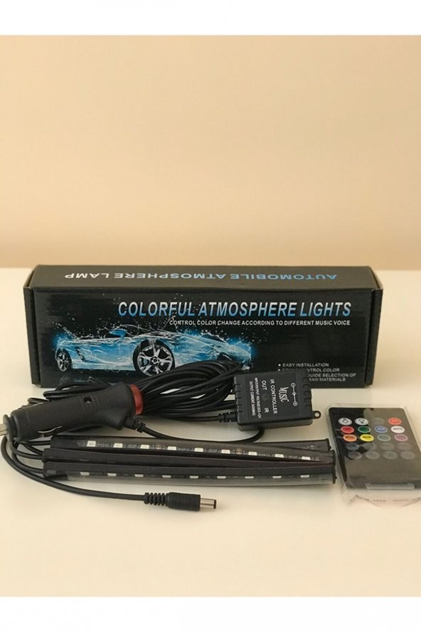 Renault Laguna Araç Içi Ayak Altı Led Müziğe Sese Duyarlı Led - Resim 2