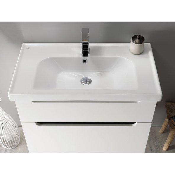 Turkuaz Frame 80x45 cm Etejer Uyumlu Lavabo - 1