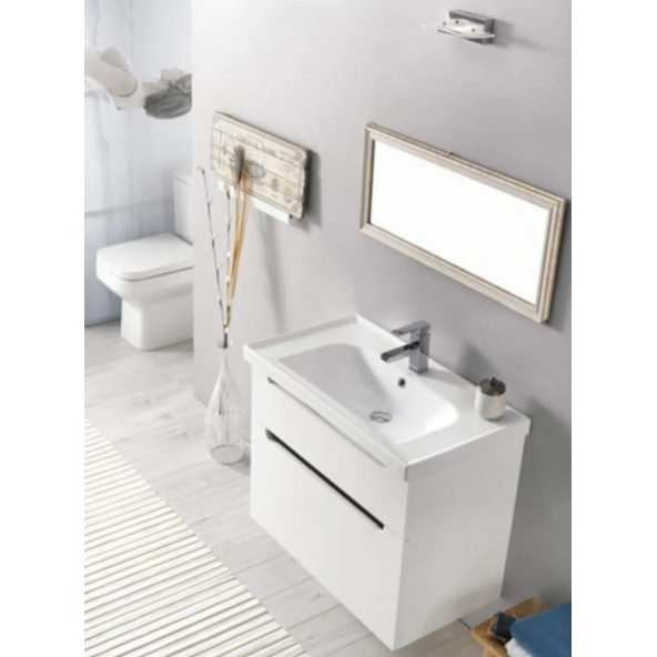 Turkuaz Frame 80x45 cm Etejer Uyumlu Lavabo - 2
