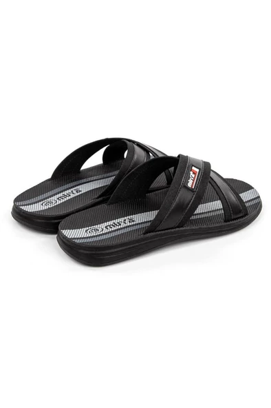 Muya Vega 31305-001 Erkek Terlik Siyah 36-40 - 5
