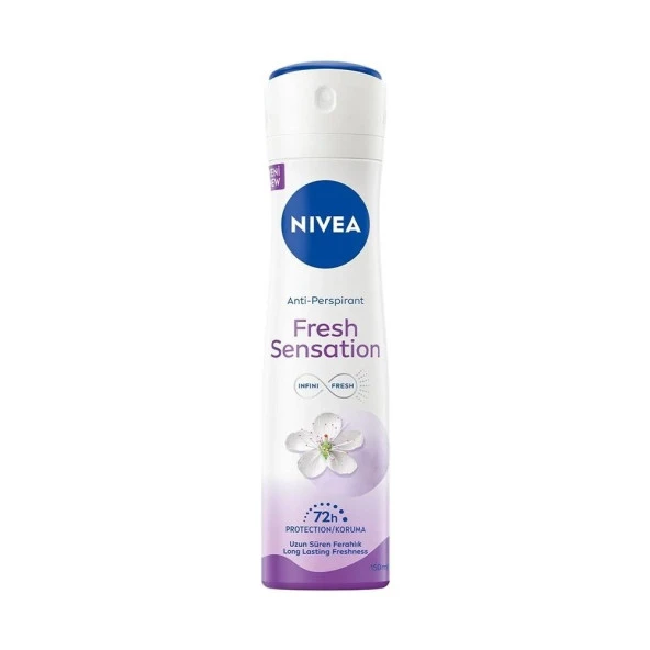 Nıvea Deodorant Fresh Sensation Bayan Sprey 150 Ml
