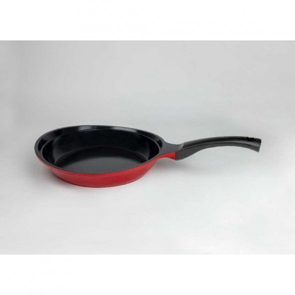 Anthony Alüminyum 24 cm Kırmızı Kızartma Tavası D-ANT24FR