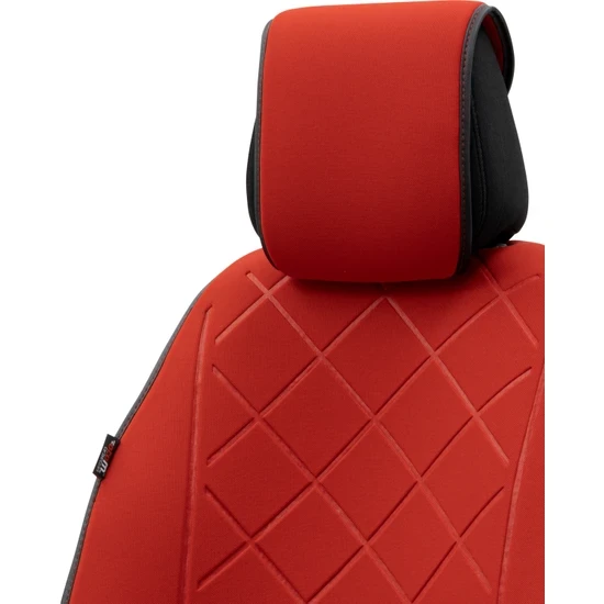 Otom Active Pro Serisi Koruyucu Oto Koltuk Minderi  Kırmızı - 2