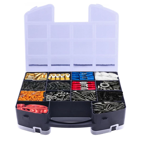Organizer Kutu Çift Taraflı 24 Bölmeli Küçük Malzeme Alet Takım Çantası - 3