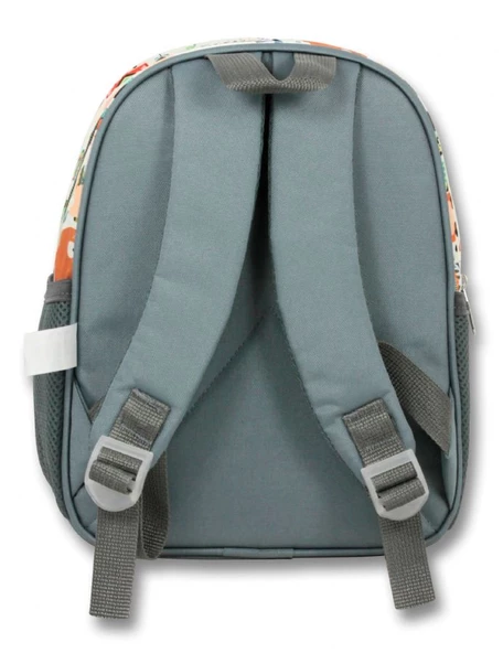 Cennec Gri Hayvanlar Erkek Çocuk Anaokulu Okul Sırt Çantası - Resim 3