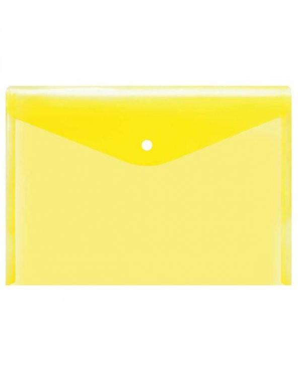 Umix Çıtçıtlı Şeffaf Zarf Dosya Sarı U1120P-SA 12 Adet