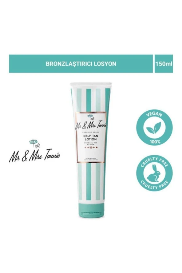 Mr & Mrs Bronzlaştırcı Losyon 150 Ml