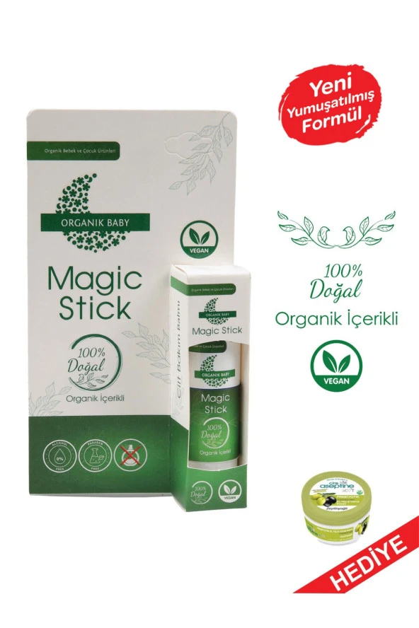 Anlık Yatıştırıcı Magic Stick Doğal Stick Cilt Bakım Balmı