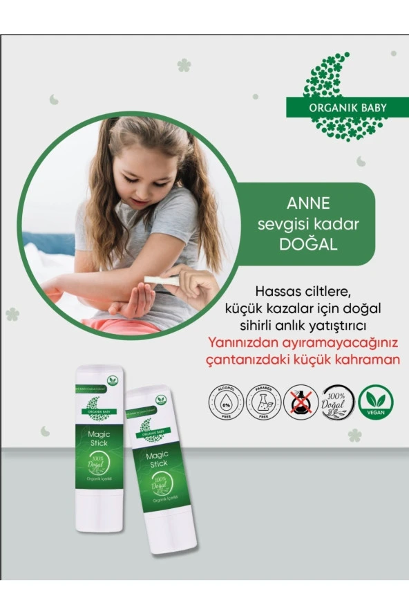 Anlık Yatıştırıcı Magic Stick Doğal Stick Cilt Bakım Balmı - 2