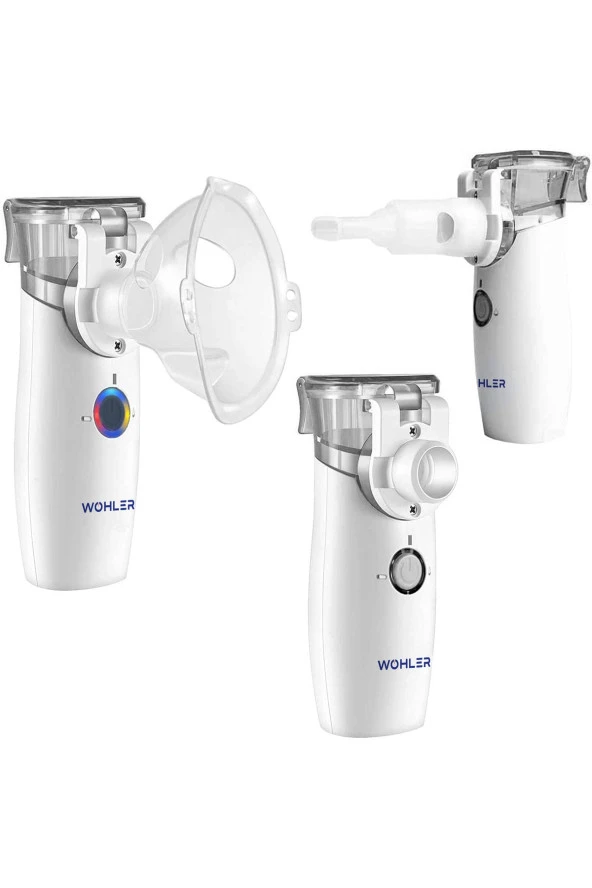 Wohler Taşınabilir Mesh Nebulizatör Şarjlı Sessiz Çantalı - 2