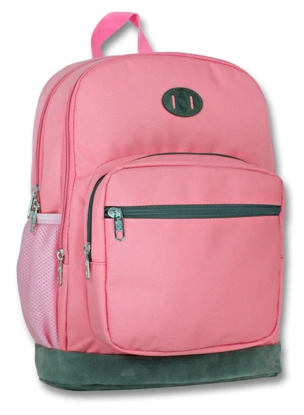 Cennec Dört Gözlü İlkokul Okul Sırt Çantası - Kız Çocuk - Pembe ürün görseli