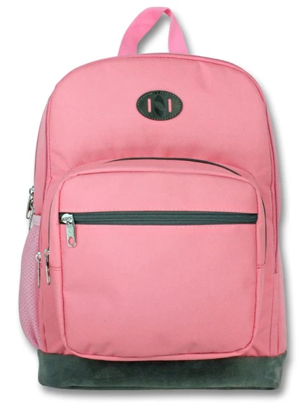 Cennec Dört Gözlü İlkokul Okul Sırt Çantası - Kız Çocuk - Pembe - Resim 2