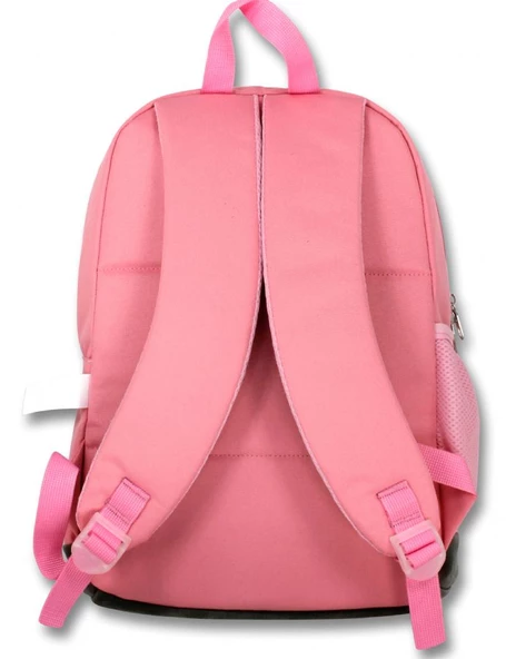 Cennec Dört Gözlü İlkokul Okul Sırt Çantası - Kız Çocuk - Pembe - Resim 3