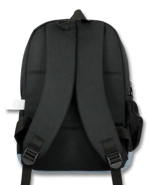 Cennec Dört Gözlü İlkokul Okul Sırt Çantası - Kız ve Erkek Çocuk - Yeşil Gri Beyaz - Resim 3