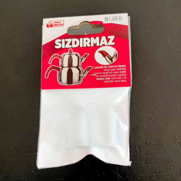 Çaydanlık Sızdırma Önleyici Sızdırmaz 10 Adet Karışık Renk - 4