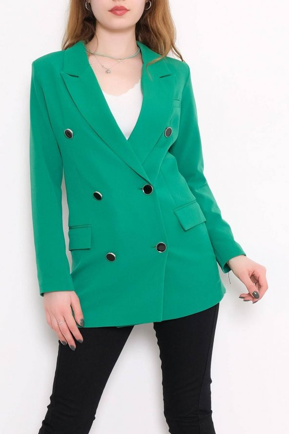Blazer Ceket Açıkyeşil - 1102.1174.