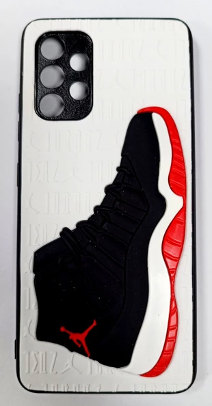 Samsung Galaxy A32 Uyumlu Basketbol Temalı Kabartmalı Premium Lüks Kılıf ürün görseli 1