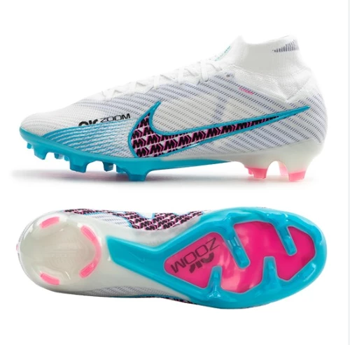 NİKE ZOOM SUPERFLY 9 ELİTE FG ERKEK KRAMPON BEYAZ DJ4977146 P-106 - 4