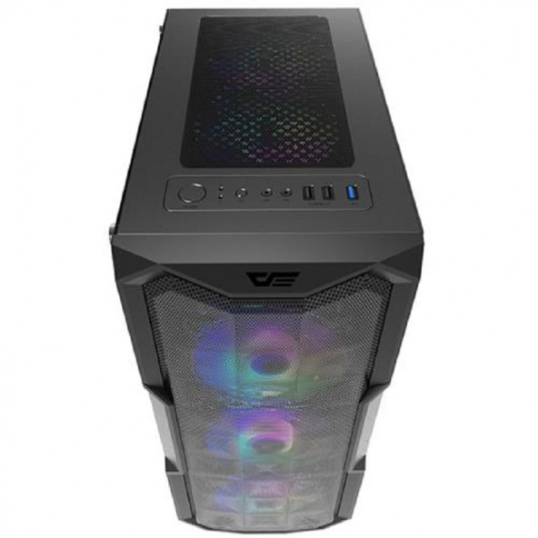 Dark Flash Darkflash Aquarius-mesh 650w 80+rgb Mid Tower Kasa - 2