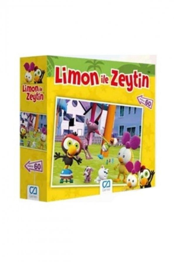 Limon Ile Zeytin 60 Parça Puzzle Ca5096